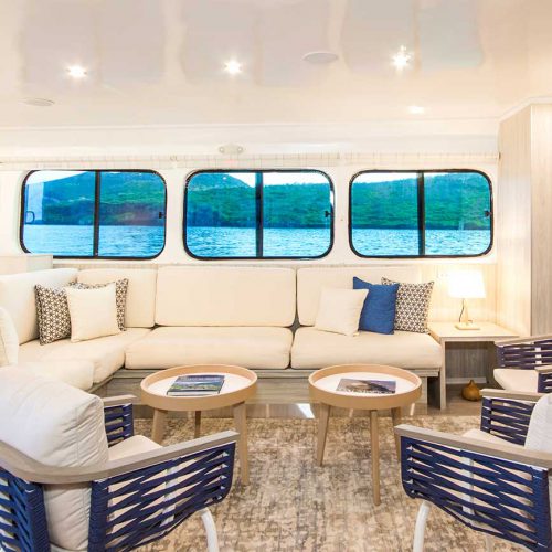 Solaris Yacht Galapagos Islands Lounge