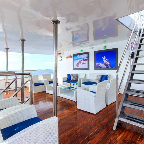 Außenbereich Solaris Galapagos Yacht